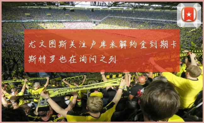 尤文图斯关注卢库米解约金到期卡斯特罗也在询问之列